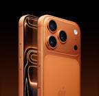 Apple iPhone 17 Pro Max Laranja-cósmico design traseiro Intecstore